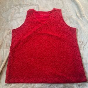 Ladies sleeveless shirt